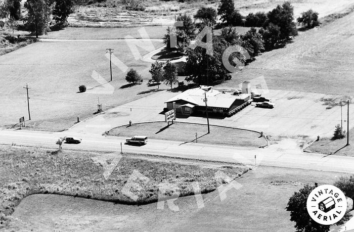 Danleys Country House - 1974 Aerial Photo (newer photo)